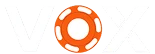 Oficjalne logo Vox Casino z pomarańczowym żetonem